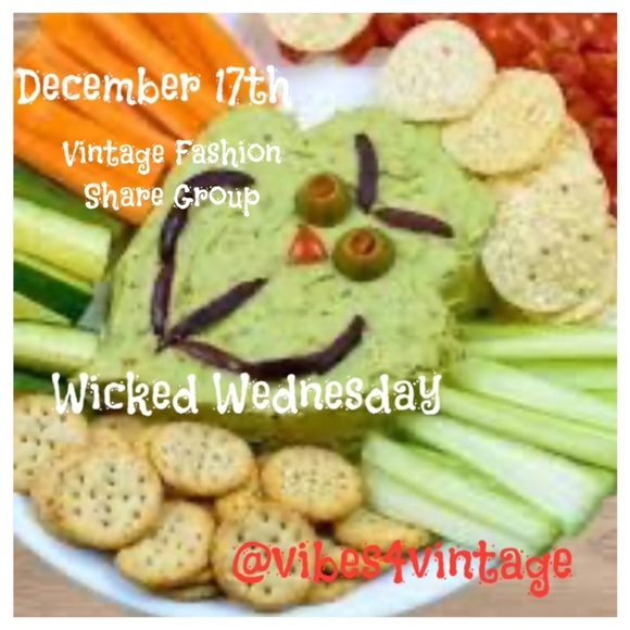 ❌ 12/17 WICKED WEDNESDAY VINTAGE FASHION SHARE GROUP - Picture 1 of 13